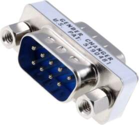 VCOM Adapter; D-Sub 9pin plug,both