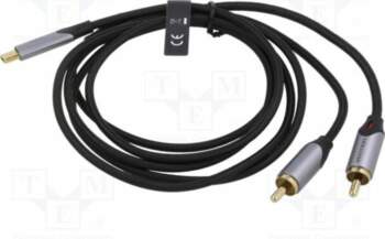 VENTION Cable; RCA plug x2,USB