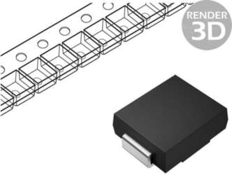 VISHAY Diode: rectifying; SMD; 50V; 3A