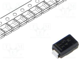 VISHAY Diode: Schottky rectifying; SMA; SMD
