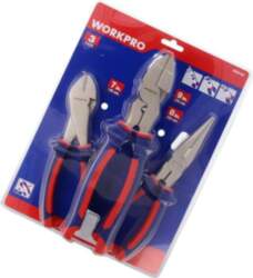 WORKPRO Tools set: pliers; cutting,flat
