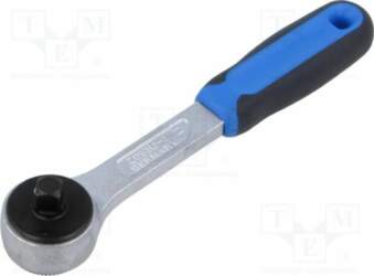Wrench: rattle; socket spanner; 1/4"; bidirectional