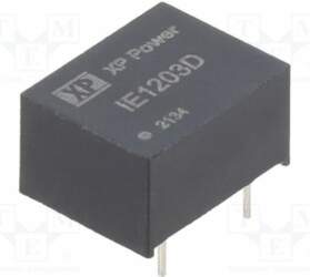 XP POWER Converter: DC/DC; 1W; Uin: