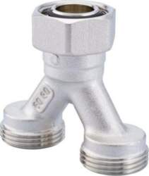 Y-connector; Ext.thread: G 3/4"; Int