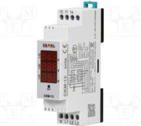 ZAMEL Voltage monitoring relay; for DIN