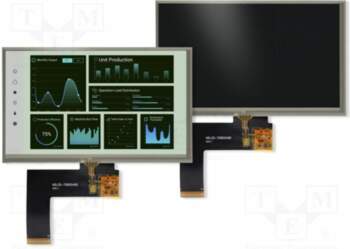 4D LCD Display: TFT; 7"; 800x480