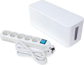 5-WAY SOCKET OUTLET WITH CABLE ORGANIZER