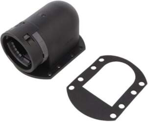 90° angled connector; polyamide 6; PMAFIX