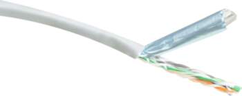 ACT C5E F/UTP SOLID PVC GREY