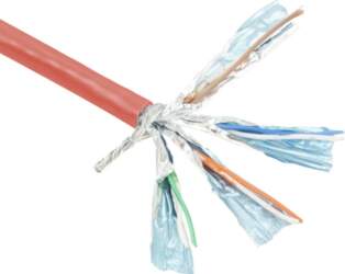 ACT C6 S/FTP PATCH PVC RED