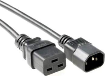 ACT POWERCORD C14-C19 BLACK  2.00M