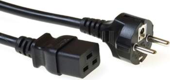 ACT POWERCORD SCHUKO-C19 BK  5.00M