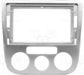ACV Radio frame; VW; silver; 9"