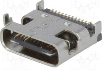 ADAM TECH Connector: USB C; socket