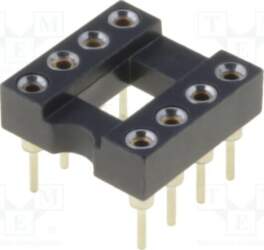 ADAM TECH Socket: integrated circuits; DIP8