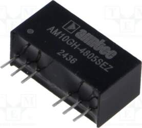 AIMTEC Converter: DC/DC; 10W; Uin: 18÷75VDC
