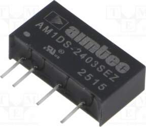 AIMTEC Converter: DC/DC; 1W; Uin: 19