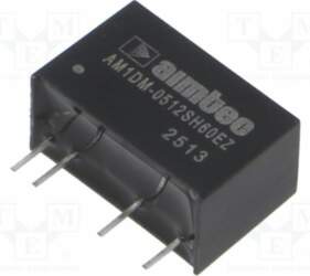 AIMTEC Converter: DC/DC; 1W; Uin: 4