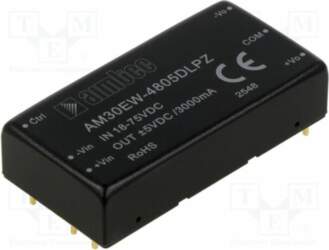 AIMTEC Converter: DC/DC; 30W; Uin: 18÷75VDC