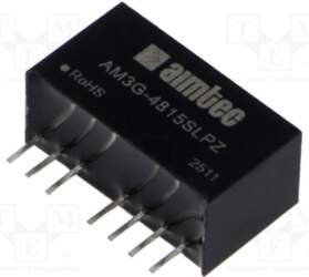 AIMTEC Converter: DC/DC; 3W; Uin: 36÷75VDC