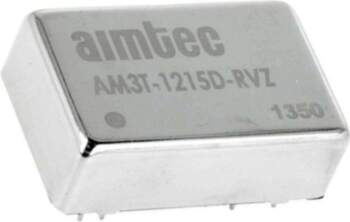 AIMTEC Converter: DC/DC; 3W; Uin: 9÷18VDC