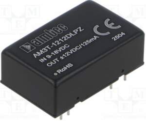 AIMTEC Converter: DC/DC; 3W; Uin: 9÷18VDC