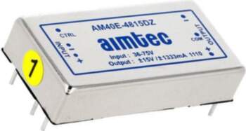 AIMTEC Converter: DC/DC; 40W; Uin: 36÷75VDC