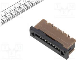 AMPHENOL COMMUNICATIONS SOLUTIONS Connector: FFC/FPC; tinned