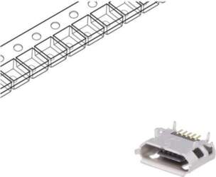 AMPHENOL COMMUNICATIONS SOLUTIONS Connector: USB B