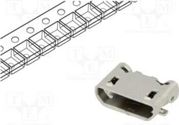 AMPHENOL COMMUNICATIONS SOLUTIONS Connector: USB B