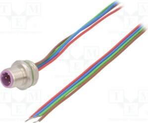 Amphenol CONEC Connector: M12; socket; PIN: