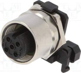 Amphenol CONEC Connector: M12; socket; PIN:
