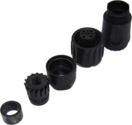 AMPHENOL Connector: circular; plug; for cable