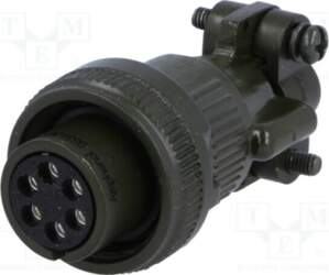 AMPHENOL Connector: circular; plug; for cable