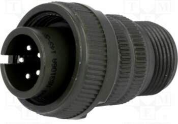 AMPHENOL Connector: circular; plug; for cable