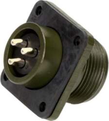 AMPHENOL Connector: circular; socket; PIN: 3