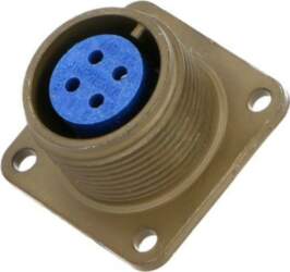 AMPHENOL Connector: circular; socket; PIN: 4