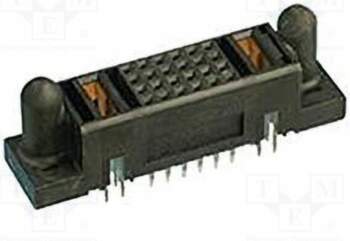 AMPHENOL Connector: wire-board; socket; straight; Urated: