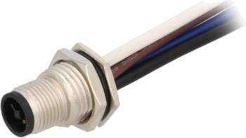 AMPHENOL LTW Connector: M12; socket; PIN: