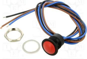 APEM Switch: push-button; Pos: 2; SPDT