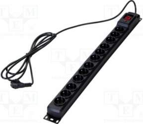 ARCON Plug socket strip: protective; Sockets: