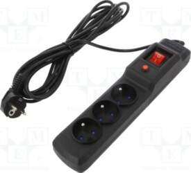ARMAC Plug socket strip: protective; Sockets: