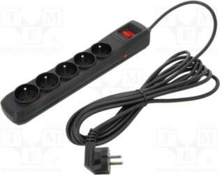 ARMAC Plug socket strip: protective; Sockets: