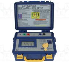 B&K PRECISION Milli-ohm meter; LCD; 3