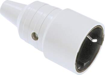 Bachmann earthing contact coupling, grey mountable