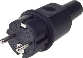 Bachmann solid rubber plug, French system