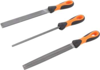 BAHCO File-set; half planisher; round,half