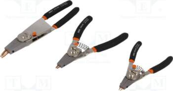 BAHCO Tools set: pliers; plastic box