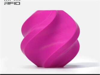 BambuLab PLA Basic Magenta (10202) materiāla