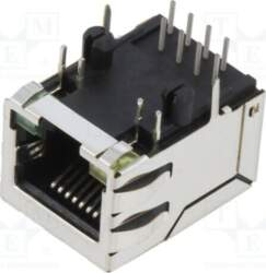 BEL FUSE Connector: RJ45; socket; PIN: